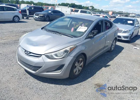 2016 Hyundai Elantra Se z USA, uszkodzony, nr VIN 5NPDH4AE4GH748193